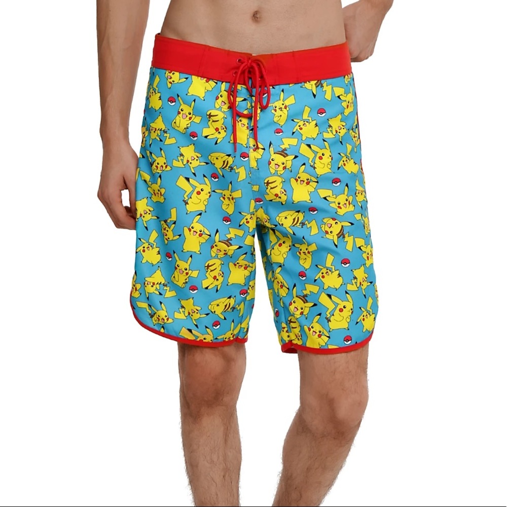 Pikachu Swim Trunks